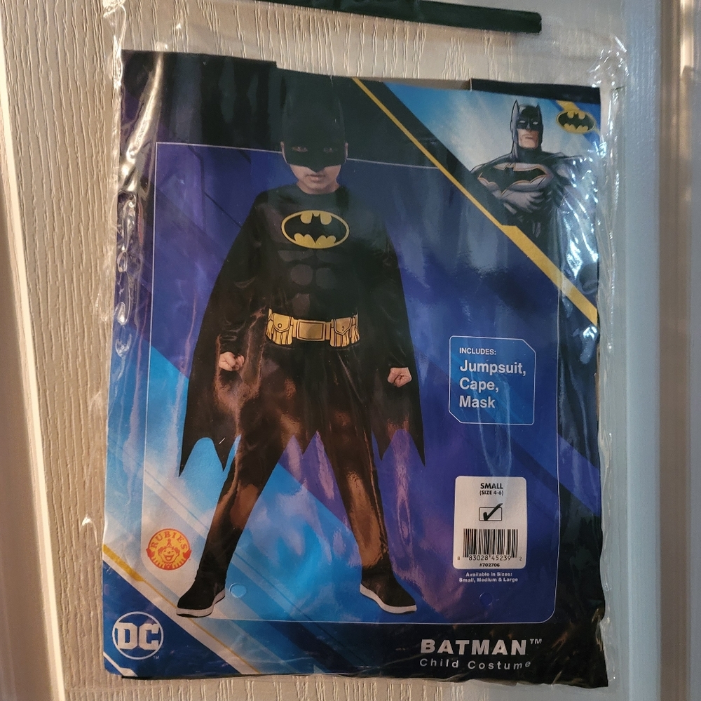 Batman child costume 4-6